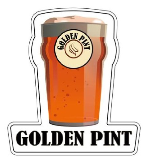 Логотип паба Golden Pint